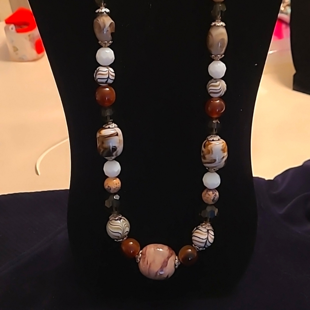 Glass Beaded Necklace